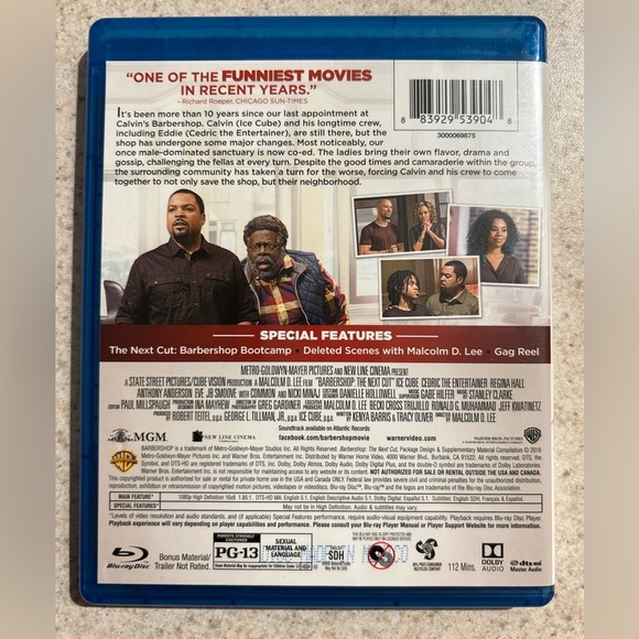 Barbershop: The Next Cut Blu-ray Disc - Picture 3 of 3